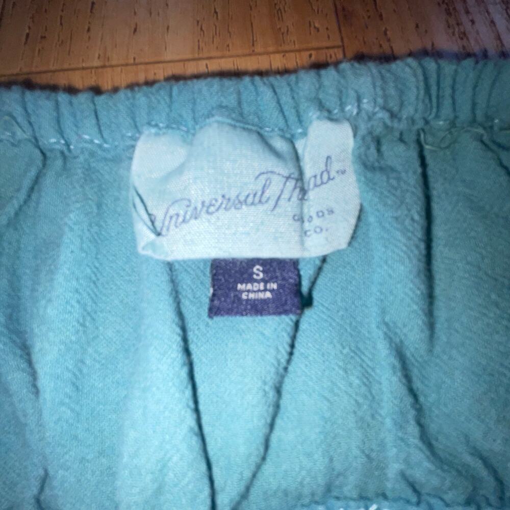 Universal Threads Turquoise Ruffle Tank Top - Picture 7 of 8